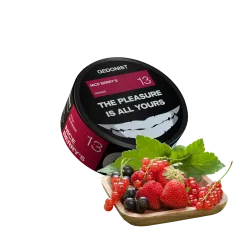 Тютюн Gedonist №13 Nice berry's (Ягідний Мікс, 100 г)