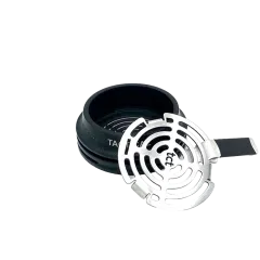 Стабілізатор жару Tactical HMD 9E418 OP Black з кришкою (Чорний, Антипригарне покриття)