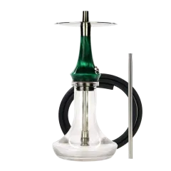 Кальян Totem Hookah Monolit Micra Emerald green (Зелений, повний комплект)