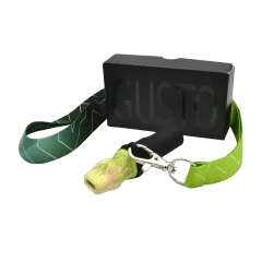 Персональный мундштук из керамики Gusto Green (Зелёный)