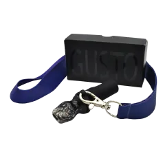 Персональный мундштук из керамики Gusto Black White (Белый с чёрным)