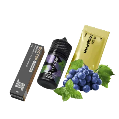 Набір для самозамішування Chaser Lux Grape Mint Ultra (Виноград М'ята, 50 мг, 30 мл)