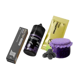 Набір для самозамішування Chaser Mix Blackberry Jam Ultra (Ожиновий Джем, 50 мг, 30 мл)
