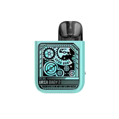 Lost Vape Ursa Baby 2 900 Pop Blue Time Gear (Бірюзовий, з картриджем) Багаторазовий POD