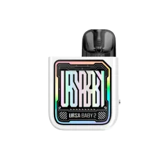 Lost Vape Ursa Baby 2 900 Tech White Fancy Maze (Білий, з картриджем) Багаторазовий POD