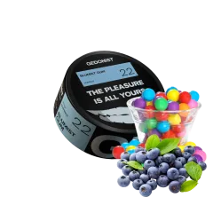 Тютюн Gedonist №22 Blumist Gum (Голубниця жуйка, 100 г)