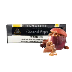 Тютюн Tangiers Noir №139 Caramel Apple (Карамельне яблуко, 250 г) Чорна упаковка