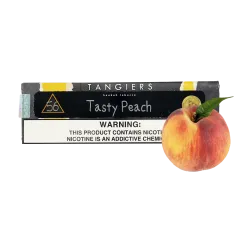Тютюн Tangiers Noir №56 Tasty Peach (Тейсті Піч, 250 г) Чорна упаковка