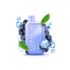 Elf Bar Raya D1 13000 Blueberry Ice (Черника Лёд) Одноразовый POD