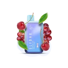 Elf Bar Raya D1 13000 Grape Cherry (Виноград Вишня) Одноразовый POD