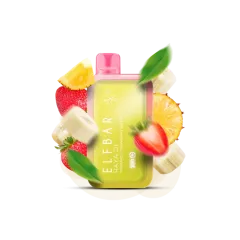 Elf Bar Raya D1 13000 Pineapple Strawberry Banana (Ананас Клубника Банан) Одноразовый POD