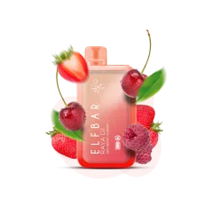 Elf Bar Raya D1 13000 Red Berry Cherry (Красная ягода Вишня) Одноразовый POD