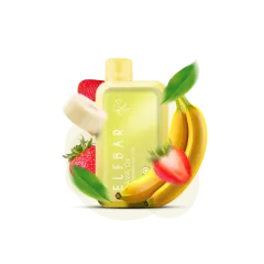 Elf Bar Raya D1 13000 Strawberry Banana (Клубника Банан) Одноразовый POD