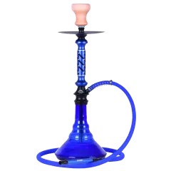Кальян Yahya Spiral Blue (синий, полный комплект)