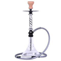 Кальян Yahya Spiral Silver (металлик, полный комплект)