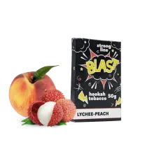 Тютюн Blast Smoke Strong Line Lychee-Peach (Лічі Персик, 50 г)