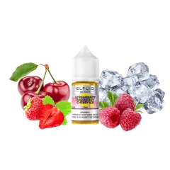 Жидкость Elfliq Strawberry Raspberry Cherry Ice (Клубника Малина Вишня Лёд, 50 мг, 30 мл)