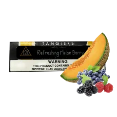 Тютюн Tangiers Noir №120 Refreshing Melon Berry (Рефрешінг Мелон Беррі, 250 г) Чорна упаковка