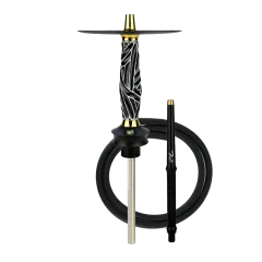 Кальян Sunpipe Holi Tiki Pirate (чёрно-белый, базовый комплект)