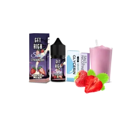 Набор для самозамеса Get High Silky Strawberry (Силки Строберри, 50 мг, 30 мл)