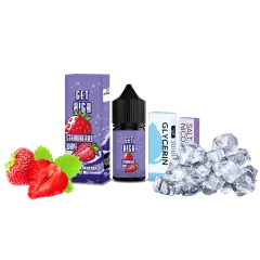 Набор для самозамеса Get High Strawberry Wave (Стравберри Вейв, 50 мг, 30 мл)