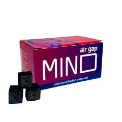 Горіхове вугілля для кальяну Mind Air Gap (1 кг, 72 шт, р25)