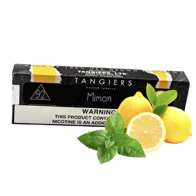 Тютюн Tangiers Noir №92 Mimon (Мімон, 250 г) Чорна упаковка
