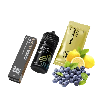 Набор для самозамеса Chaser Special Berry Blueberry Lemon (Черника Лимон, 50 мг, 30 мл)
