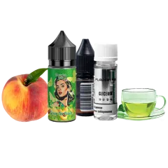 Набір для самозамішування Flavorlab Lady Green tea peach (Зелений чай персик, 50 мг, 30 мл)