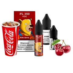 Набір для самозамішування Flavorlab FL350 mini Cola Cherry (Кола Вишня, 50 мг, 15 мл)