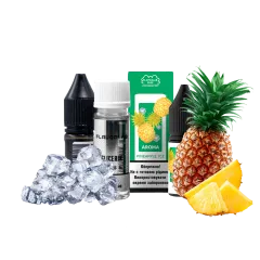 Набор для самозамеса Flavorlab Puff Pineapple ice (Ананас Лёд, 50 мг, 10 мл)