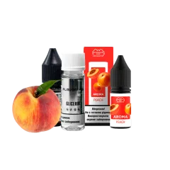 Набір для самозамішування Flavorlab Puff Peach (Персик, 50 мг, 10 мл)