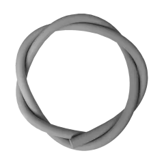 Силіконовий шланг для кальяну Soft Touch Grey (Сірий)