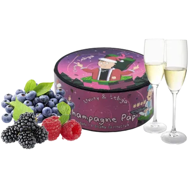 Тютюн Unity x Lebiga Champagne Papi (Шампанське Ягоди, 100 г)