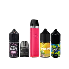 Комплект Voopoo Vinci Q 900 и стартовый набор жидкостей