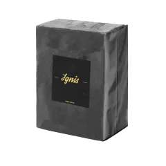 Кокосовый уголь для кальяна Ignis (1 кг, 72 шт, р25, без коробки)