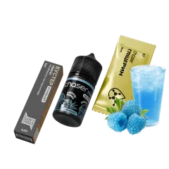 Набір для самозамішування Chaser Mix Blue Raspberry Lemonade Ultra (Синя Малина Лимонад, 65 мг, 30 мл)