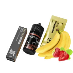 Набір для самозамішування Chaser Mix Strawberry Banana Ultra (Полуниця Банан, 65 мг, 30 мл)