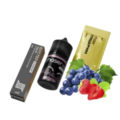 Набір для самозамішування Chaser Mix Strawberry Grape Ultra (Полуниця Виноград, 65 мг, 30 мл)