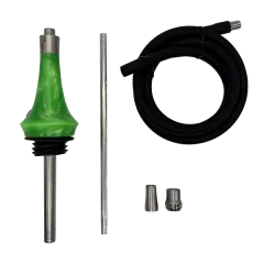 Кальян Totem Hookah Monolit Micra Green Acid (Зелений, повний комплект)