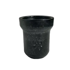 Глиняная чаша Solaris Lich (Чёрная с брызгами глазурь)