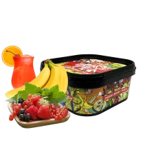 Кальянна чайна суміш Space Tea Home Banana Berry Punch (Банана Беррі Пунш, 250 г)