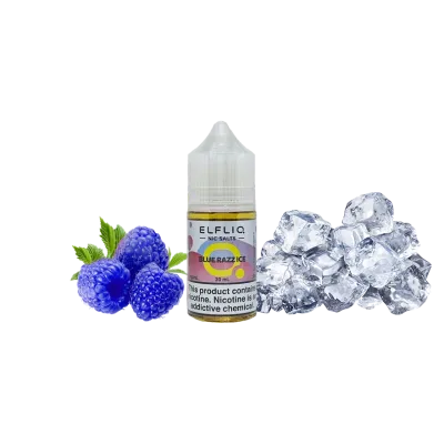 Рідина Elfliq Blue Razz Ice (Блю Разз Айс, 50 мг, 30 мл)