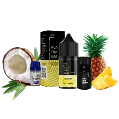 Набор для самозамеса WES Platinum Pineapple Coconut (Ананас Кокос, 50 мг, 30 мл)