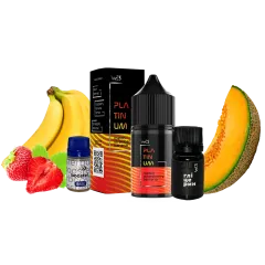Набор для самозамеса WES Platinum Melon Strawberry Banana (Дыня Клубника Банан, 50 мг, 30 мл)