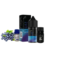 Набор для самозамеса WES Platinum Blueberry (Черника, 50 мг, 30 мл)