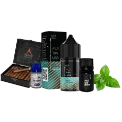 Набор для самозамеса WES Platinum Mint Tobacco (Мята Табак, 50 мг, 30 мл)