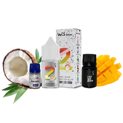 Набор для самозамеса WES Silver Mango&Coconut (Манго Кокос, 50 мг, 30 мл)