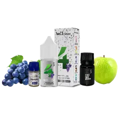 Набор для самозамеса WES Silver Apple&Grape (Яблоко Виноград, 50 мг, 30 мл)