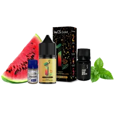Набор для самозамеса WES Gold Mint&Watermelon (Мята Арбуз, 50 мг, 30 мл)